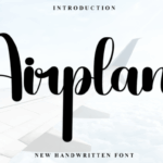 Airplane Font - Featured Image