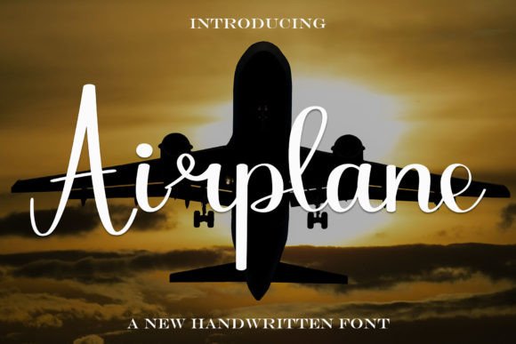 Airplane Font - Featured Image
