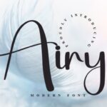 Airy Font - Featured Image