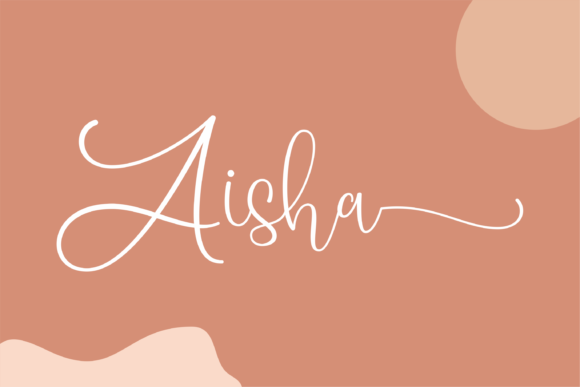Aisha Font - Featured Image
