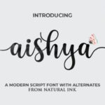 Aishya Font - Featured Image