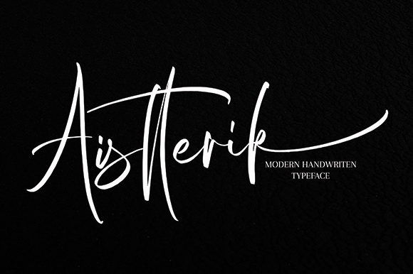Aistterik Font - Featured Image