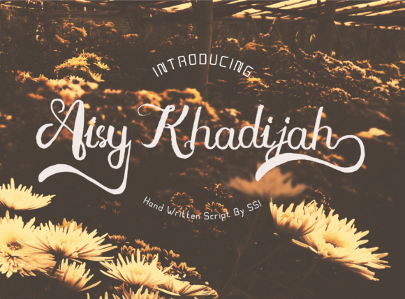 Aisy Khadijah Font - Featured Image