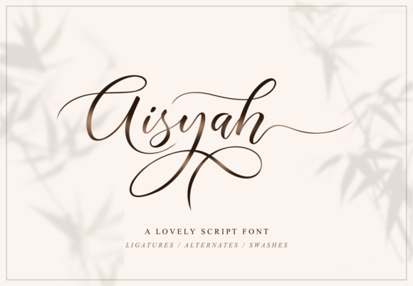 Aisyah Font - Featured Image
