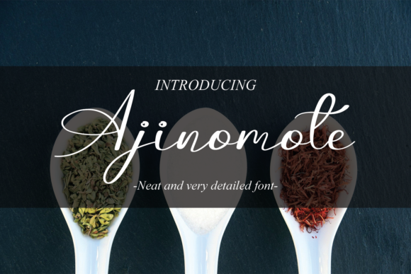 Ajinomote Font - Featured Image