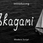 Akagami Font - Featured Image