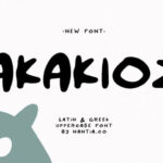Akakio Font - Featured Image