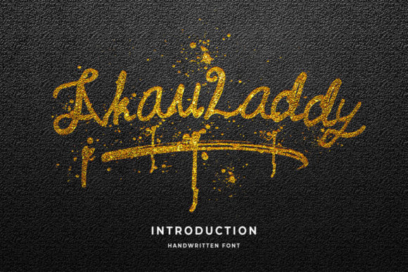 Akau Laddy Font - Featured Image