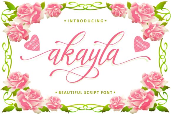 Akayla Font - Featured Image