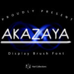 Akazaya Font - Featured Image