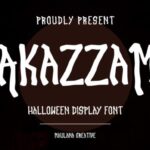 Akazzam Font - Featured Image