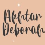 Akhtar Deborah Font - Featured Image