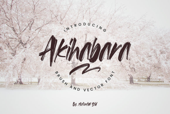 Akihabara Font - Featured Image