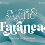 Akiho Faranea Font - Featured Image