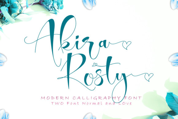 Akira Rosty Font - Featured Image