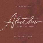 Akitha Font - Featured Image