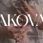 Akova Font - Featured Image