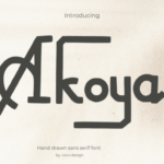 Akoya Font - Featured Image