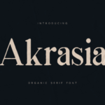Akrasia Font - Featured Image