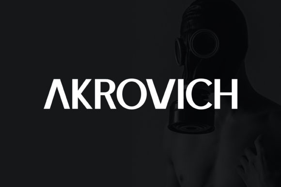 Akrovich Font - Featured Image