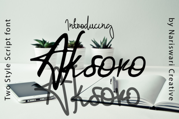 Aksoro Font - Featured Image