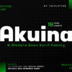 Akuina Font - Featured Image