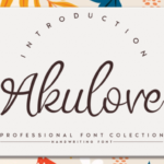Akulove Font - Featured Image