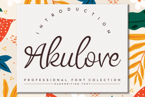Akulove Font - Featured Image