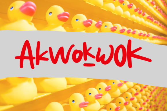 Akwokwok Font - Featured Image