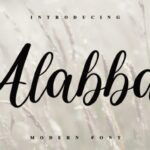 Alabba Font - Featured Image