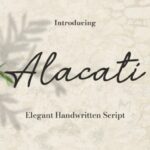 Alacati Font - Featured Image