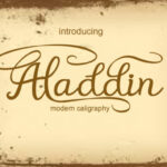 Aladdin Font - Featured Image