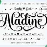 Aladine Font - Featured Image