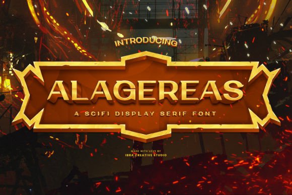 Alagereas Font - Featured Image