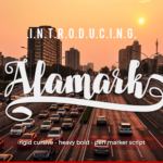 Alamark Font - Featured Image