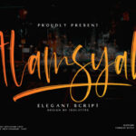 Alamsyah Font - Featured Image