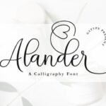 Alander Font - Featured Image