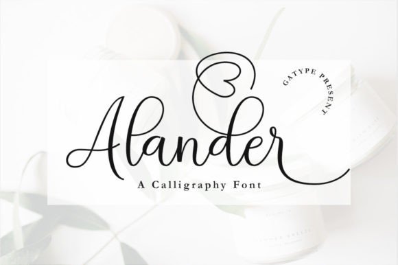 Alander Font - Featured Image