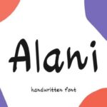 Alani Font - Featured Image