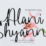 Alani Shyanne Font - Featured Image