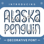 Alaska Penguin Font - Featured Image