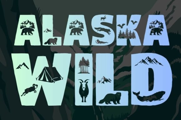 Alaska Wildlife Font - Featured Image