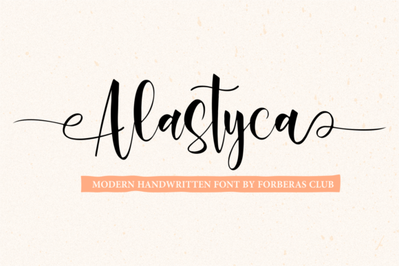 Alastyca Font - Featured Image