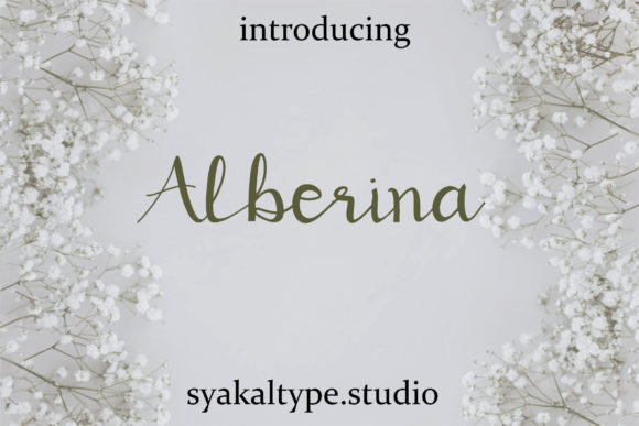 Alberina Font - Featured Image