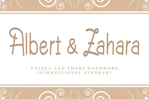 Albert Zahara Font - Featured Image