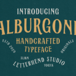 Alburgone Font - Featured Image