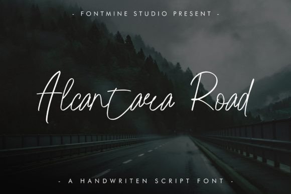 Alcantara Road Font - Featured Image