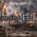 Alchemist Engrave Font - Featured Image