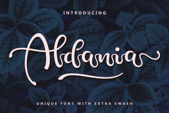 Aldania Font - Featured Image