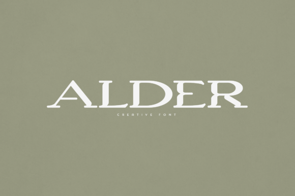 Alder Font - Featured Image